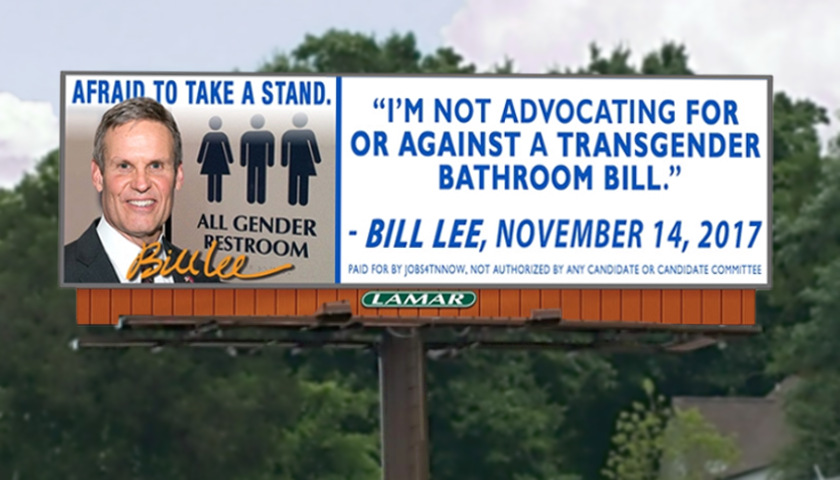 anti-Bill Lee billboard