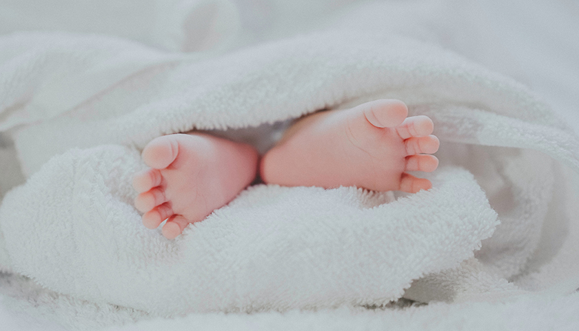 Infant feet