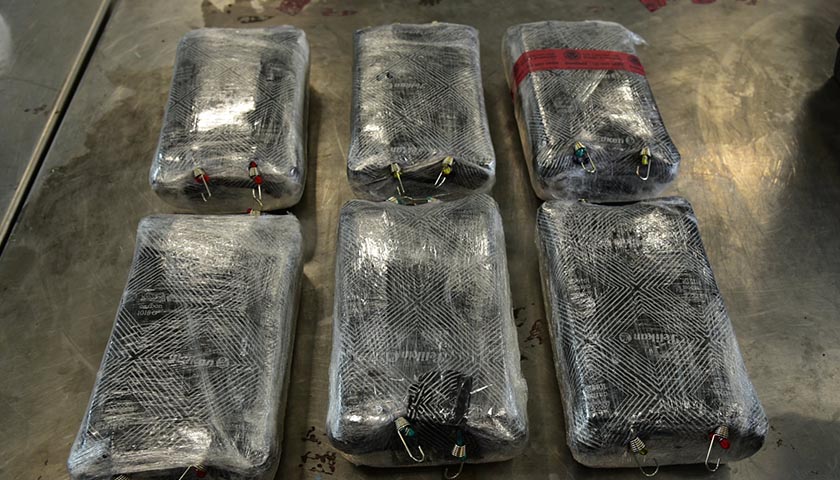 Twitter post that states "Officers at #CBPLaredo remain at the forefront of border security operations to protect the public of lethal narcotics, as seen in this seizure of fentanyl worth $384K."