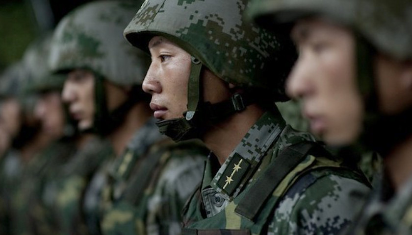 Soldiers of the Chinese People's Liberation Army