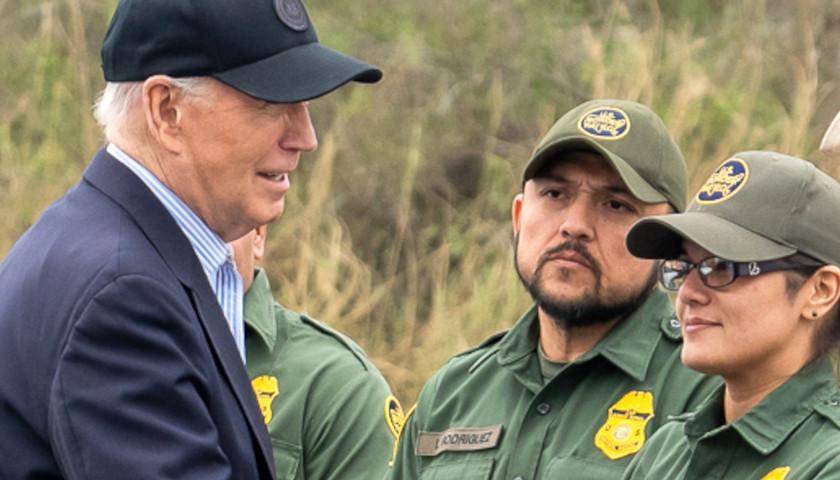 President Joe Biden at the Southern Border