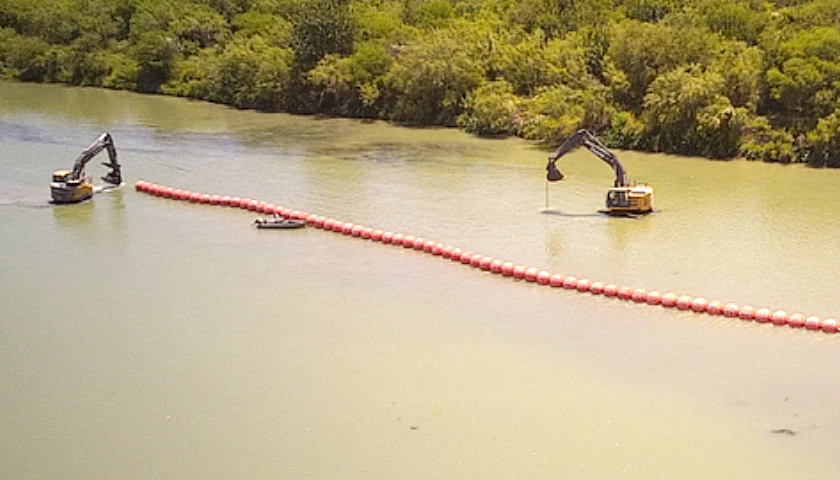 Texas Floating Border Barrier