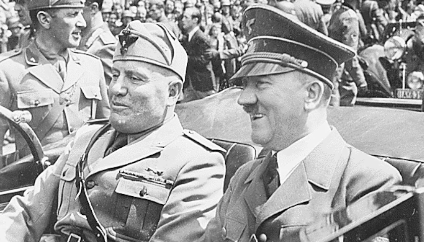 Mussolini and Hitler