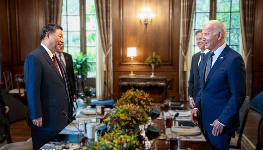 China President Xi Jinping and President Joe Biden