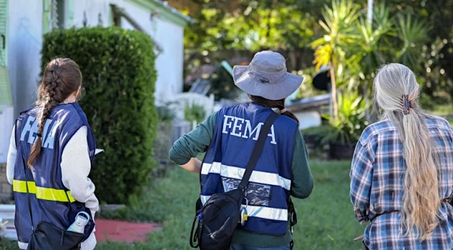 FEMA on the ground after Hurricane Helene