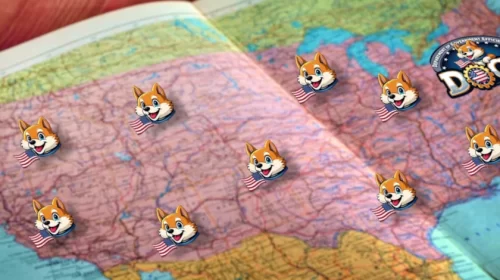 US Map of DOGEs