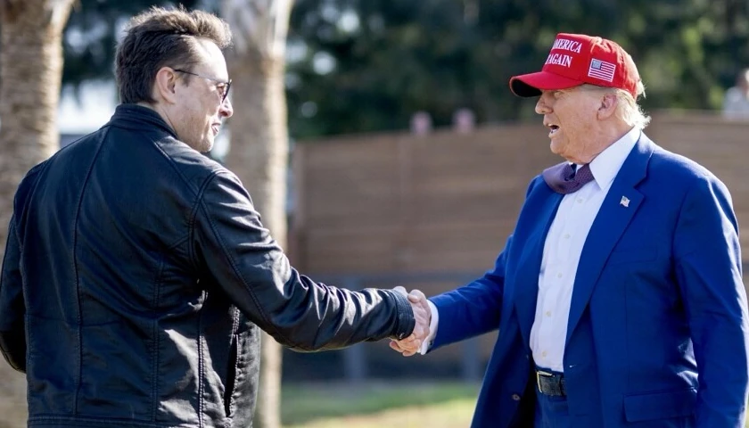 Elon Musk and Donald Trump