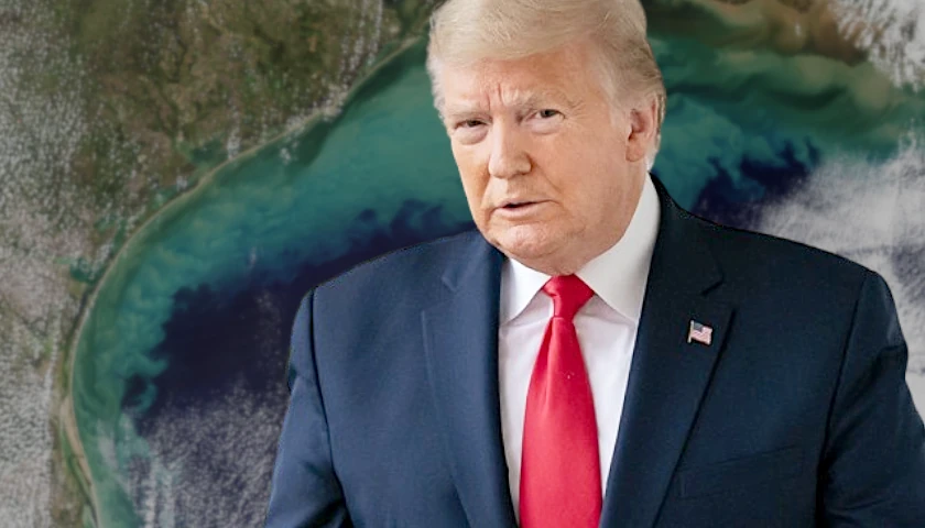 Donald Trump and Gulf of Mexico