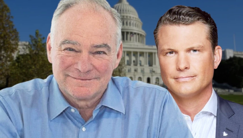 Tim Kaine and Pete Hegseth